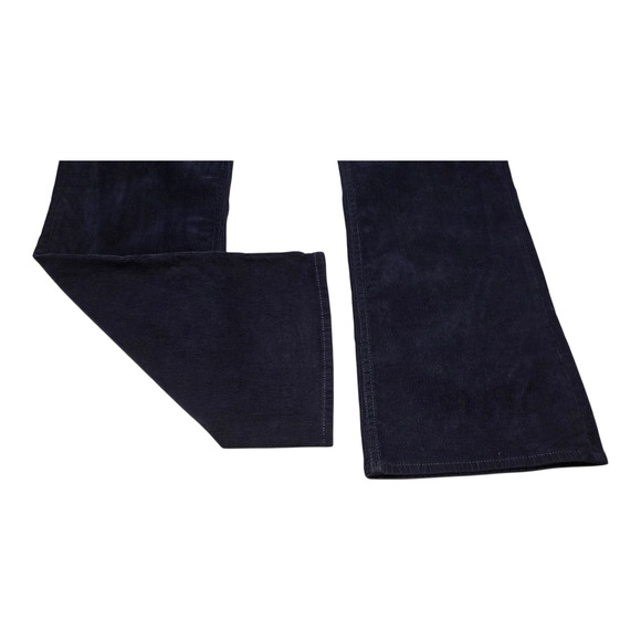 Gap Baby Boot Mid Rise Corduroy Pants Womens 12L Navy High Stretch Academia NWT - Picture 10 of 14